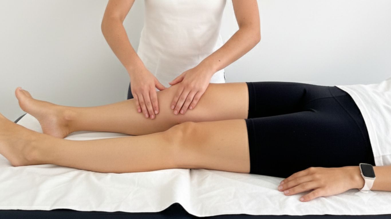 Drenaje linfático para linfedema